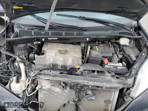 2012 Toyota Sienna XLE AAS with VIN 5TDYK3DC1CS279236, listed as a Copart auction lot 63329165 with 143,937 mi miles and Salvage title. Bid and sale history available at DreamBid. Image 12.