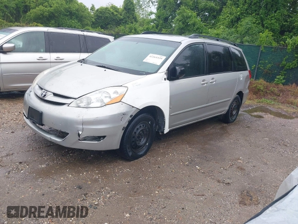 2006 Toyota Sienna CE with VIN 5TDZA23C76S519123, listed as a IAAI auction lot 42269339 with 230,419 mi miles and . Bid and sale history available at DreamBid. Image 2.