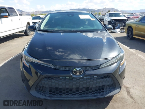 2020 Toyota Corolla LE with VIN 5YFEPRAE8LP105914, listed as a IAAI auction lot 41955118 with 72,301 mi miles. Bid and sale history available at carsss.com. Image 12.