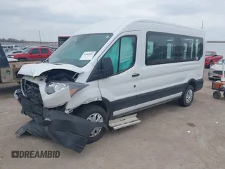 2019 Ford Transit with VIN 1FTYR2CM3KKA06742, listed as a IAAI auction lot 42062863 with 96,461 mi miles. Bid and sale history available at carsss.com. Image 18.