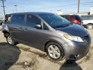 2012 Toyota Sienna with VIN 5TDZK3DC6CS180125, listed as a Copart auction lot 49168735 with 177,951 mi miles and Salvage title. Bid and sale history available at DreamBid. Image 4.