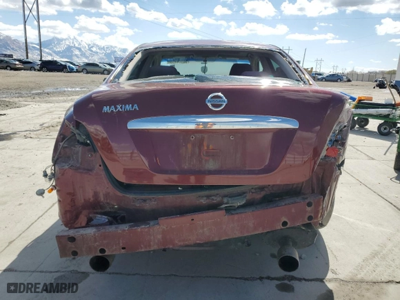 2012 Nissan Maxima 3.5 S with VIN 1N4AA5AP7CC811653, listed as a Copart auction lot 50008455 with 267,605 mi miles and Salvage Title. Bid and sale history available at carsss.com. Image 6.