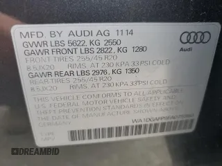 2015 Audi Q5 Premium Plus with VIN WA1DGAFP9FA075980, listed as a Copart auction lot 47079305 with 118,826 mi miles and Salvage Title. Bid and sale history available at carsss.com. Image 13.