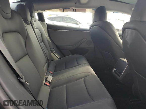 2024 Tesla Model 3 with VIN 5YJ3E1EA5RF741345, listed as a Copart auction lot 51535165 with 7,372 mi miles and Salvage Title. Bid and sale history available at DreamBid. Image 10.