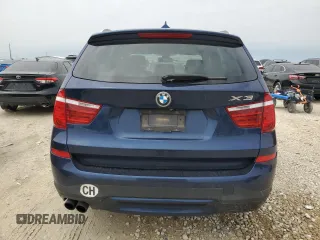 2017 BMW X3 xDrive35i with VIN 5UXWX7C57H0S20011, listed as a Copart auction lot 50732285 with 36,894 mi miles and Clean Title. Bid and sale history available at DreamBid. Image 6.