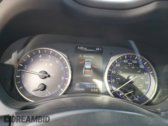 2014 Infiniti Q50 Premium with VIN JN1BV7AP6EM673747, listed as a Copart auction lot 50327265 with 136,288 mi miles and Salvage Title. Bid and sale history available at carsss.com. Image 9.