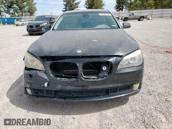 2009 BMW 7 Series 750Li with VIN WBAKB83569CY57456, listed as a Copart auction lot 56789415 with 103,139 mi miles and Clean title. Bid and sale history available at DreamBid. Image 5.