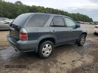 2006 Acura MDX with VIN 2HNYD18266H525453, listed as a Copart auction lot 74665534 with 189,045 mi miles and Salvage Title. Bid and sale history available at carsss.com. Image 3.