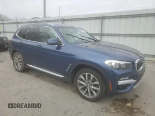 2019 BMW X3 xDrive30i with VIN 5UXTR9C59KLE11205, listed as a Copart auction lot 49008155 with Not Provided miles and Salvage Title. Bid and sale history available at DreamBid. Image 4.