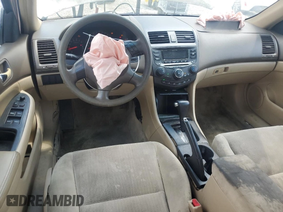 2003 Honda Accord LX with VIN 1HGCM56343A127981, listed as a Copart auction lot 63440625 with 223,060 mi miles and Salvage title. Bid and sale history available at DreamBid. Image 8.