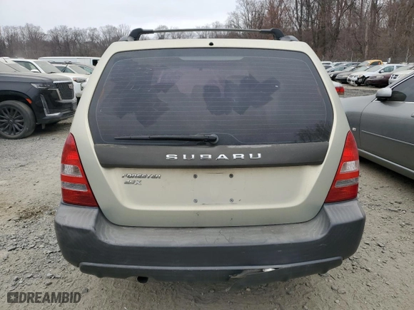 2005 Subaru Forester (Natl) X with VIN JF1SG63625H747914, listed as a Copart auction lot 48120555 with 206,099 mi miles and Salvage Title. Bid and sale history available at carsss.com. Image 6.