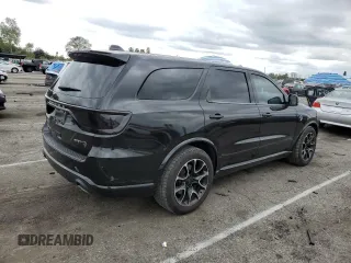 2021 Dodge Durango SRT Hellcat with VIN 1C4SDJH93MC626586, listed as a Copart auction lot 50986195 with 55,495 mi miles and Salvage Title. Bid and sale history available at DreamBid. Image 3.