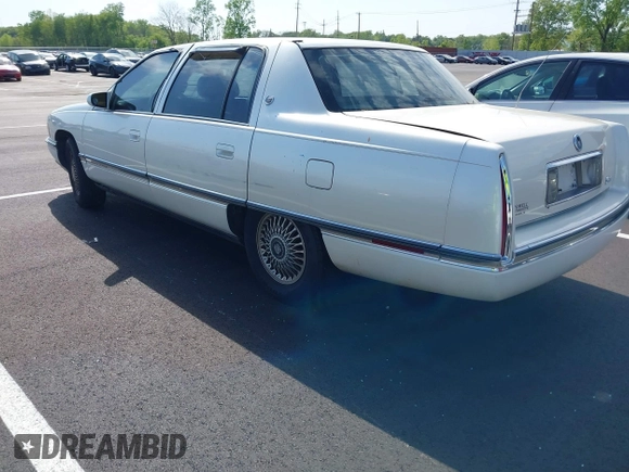 1995 Cadillac DeVille z VIN 1G6KD52BXSU278072, wystawiony jako IAAI lot #42036812 z przebiegiem 149 180 mil mil oraz . Historia ofert i sprzedaży dostępna na DreamBid. Obrazek 3.