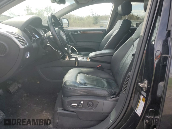 2015 Audi Q7 Premium Plus with VIN WA1LMAFE9FD018132, listed as a Copart auction lot 54209495 with 212,514 mi miles and Clean title. Bid and sale history available at DreamBid. Image 7.