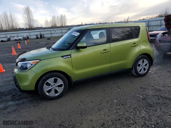 2015 Kia Soul with VIN KNDJN2A22F7805130, listed as a Copart auction lot 84556124 with 67,287 mi miles and Clean Title. Bid and sale history available at carsss.com. Image 1.