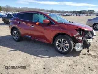 2018 Nissan Murano S with VIN 5N1AZ2MG8JN139287, listed as a Copart auction lot 47882755 with 90,107 mi miles and Salvage Title. Bid and sale history available at carsss.com. Image 4.