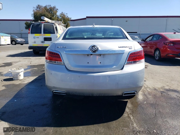2011 Buick LaCrosse CXS with VIN 1G4GE5EDXBF209122, listed as a Copart auction lot 70015264 with 0 mi miles and Non Repairable. Bid and sale history available at carsss.com. Image 6.