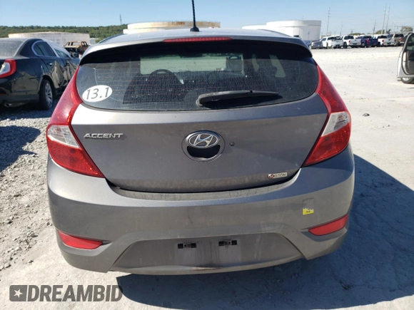 2015 Hyundai Accent Sport with VIN KMHCU5AE3FU233053, listed as a Copart auction lot 55346784 with 159,853 mi miles and Salvage Title. Bid and sale history available at carsss.com. Image 6.