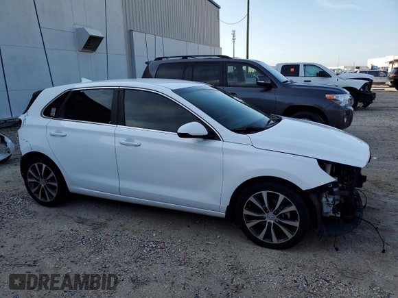 2018 Hyundai Elantra GT with VIN KMHH35LE4JU038450, listed as a Copart auction lot 73163364 with 109,130 mi miles and Non Repairable. Bid and sale history available at carsss.com. Image 4.