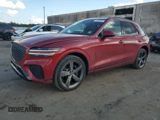 2023 Genesis GV70 Sport with VIN KMUMCDTC0PU115865, listed as a Copart auction lot 73735854 with 34,001 mi miles and Salvage Title. Bid and sale history available at DreamBid. Image 1.