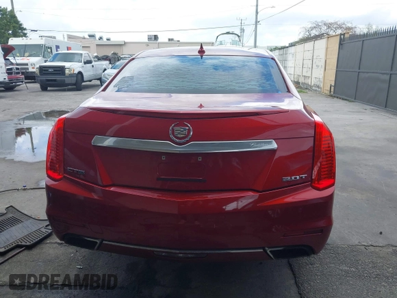 2014 Cadillac CTS Luxury RWD with VIN 1G6AR5SX6E0186302, listed as a IAAI auction lot 41733134 with 140,826 mi miles. Bid and sale history available at carsss.com. Image 16.