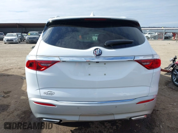 2022 Buick Enclave Essence with VIN 5GAERBKW2NJ188810, listed as a IAAI auction lot 41367747 with 42,782 mi miles. Bid and sale history available at carsss.com. Image 17.