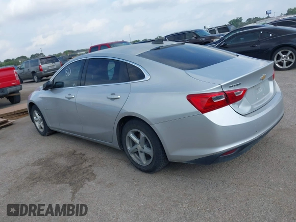 2017 Chevrolet Malibu LS with VIN 1G1ZB5ST4HF192093, listed as a IAAI auction lot 42069027 with 131,870 mi miles and . Bid and sale history available at DreamBid. Image 3.