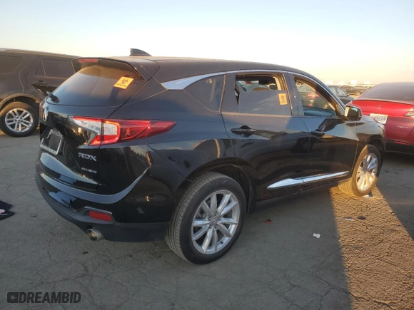 2020 Acura RDX with VIN 5J8TC2H33LL035067, listed as a Copart auction lot 88700665 with 0 mi miles and Salvage Title. Bid and sale history available at carsss.com. Image 3.