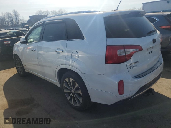 2014 Kia Sorento SX with VIN 5XYKWDA71EG465298, listed as a Copart auction lot 48633095 with 169,257 mi miles and Non Repairable. Bid and sale history available at carsss.com. Image 2.