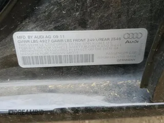 2012 Audi A4 Premium с VIN WAUBFAFL2CN010449, выставлен на аукционе Copart как лот 71663584 с пробегом 91 431 миль миль и Списание • Salvage title. История ставок и продаж доступна на DreamBid. Изображение 14.
