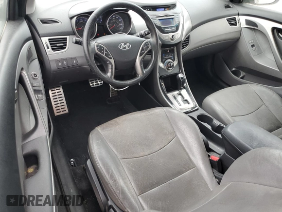 2013 Hyundai Elantra Coupe SE with VIN KMHDH6AE7DU006587, listed as a Copart auction lot 51184105 with 156,546 mi miles and Clean Title. Bid and sale history available at carsss.com. Image 8.