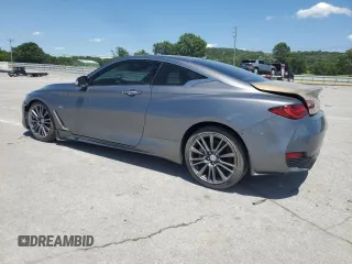 2017 Infiniti Q60 Premium z VIN JN1EV7EKXHM360345, wystawiony jako Copart lot #57509495 z przebiegiem 64 940 mil mil oraz Czysty tytuł • Clean title. Historia ofert i sprzedaży dostępna na DreamBid. Obrazek 2.