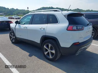 2019 Jeep Cherokee Limited with VIN 1C4PJMDNXKD393171, listed as a IAAI auction lot 42406608 with 57,574 mi miles and . Bid and sale history available at DreamBid. Image 3.