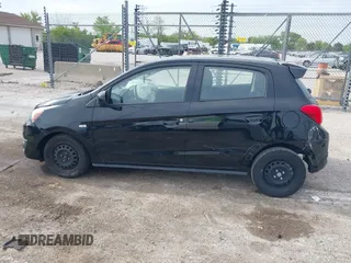 2019 Mitsubishi Mirage ES z VIN ML32A3HJ6KH015050, wystawiony jako IAAI lot #42356249 z przebiegiem 54 075 mil mil oraz . Historia ofert i sprzedaży dostępna na DreamBid. Obrazek 14.