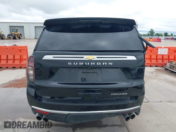 2024 Chevrolet Suburban Premier with VIN 1GNSCFKD9RR214598, listed as a IAAI auction lot 42201922 with 38,567 mi miles and . Bid and sale history available at DreamBid. Image 17.