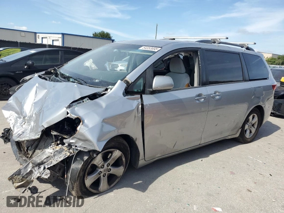 2015 Toyota Sienna LE AAS with VIN 5TDKK3DC9FS560551, listed as a Copart auction lot 64053695 with 180,678 mi miles and Non repairable. Bid and sale history available at DreamBid. Image 1.
