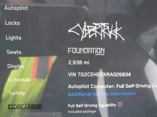 2024 Tesla Cybertruck с VIN 7G2CEHEDXRA026834, выставлен на аукционе IAAI как лот 41448419 с пробегом 2 938 миль миль и . История ставок и продаж доступна на DreamBid. Изображение 7.