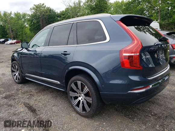 2025 Volvo XC90 Ultra with VIN YV4H60PFXS1305589, listed as a Copart auction lot 59093425 with 7,326 mi miles and Salvage title. Bid and sale history available at DreamBid. Image 2.