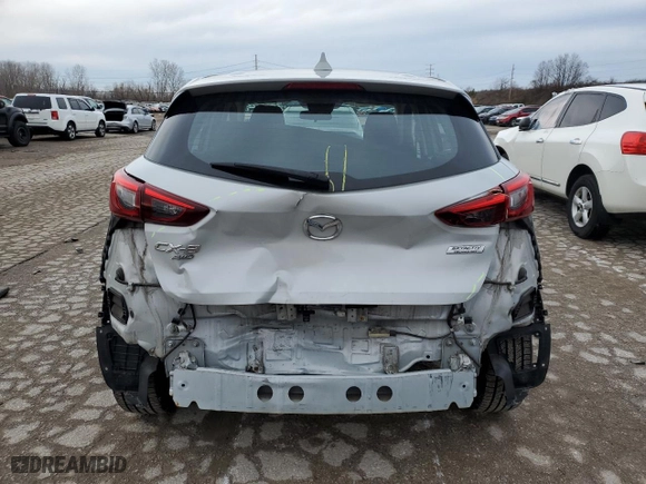 2018 Mazda CX-3 Sport with VIN JM1DKFB74J0318410, listed as a Copart auction lot 83656364 with 87,853 mi miles and Salvage Title. Bid and sale history available at carsss.com. Image 6.