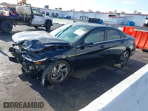 2024 Hyundai Elantra Limited с VIN KMHLN4DJ7RU104558, выставлен на аукционе IAAI как лот 42180156 с пробегом 4 427 миль миль и . История ставок и продаж доступна на DreamBid. Изображение 19.