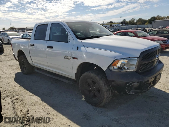2015 Ram 1500 Tradesman z VIN 1C6RR7KM5FS547839, wystawiony jako Copart lot #77969884 z przebiegiem Nie podano mil oraz Szkoda całkowita • Salvage title. Historia ofert i sprzedaży dostępna na DreamBid. Obrazek 4.