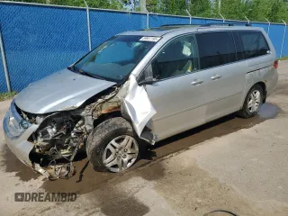 2008 Honda Odyssey EX-L z VIN 5FNRL38738B508431, wystawiony jako Copart lot #59851195 z przebiegiem Nie podano mil oraz Czysty tytuł • Clean title. Historia ofert i sprzedaży dostępna na DreamBid. Obrazek 1.