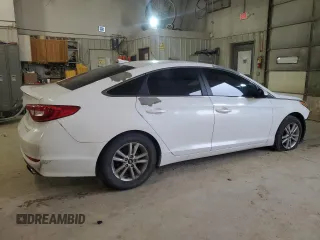 2017 Hyundai Sonata 2.4L with VIN 5NPE24AF4HH560886, listed as a Copart auction lot 44918945 with 112,226 mi miles and Salvage Title. Bid and sale history available at carsss.com. Image 3.