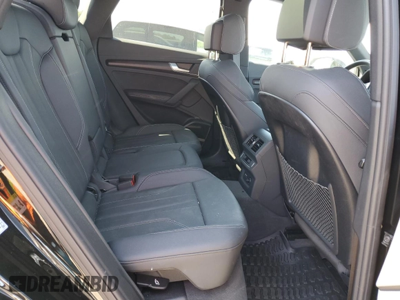 2023 Audi Q5 Sportback S line Premium Plus with VIN WA15AAFY6P2089295, listed as a Copart auction lot 55124535 with 16,884 mi miles and Salvage title. Bid and sale history available at DreamBid. Image 11.