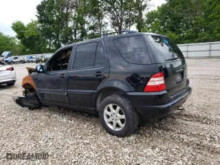 1999 Mercedes-Benz M-Class with VIN 4JGAB72E0XA088242, listed as a Copart auction lot 54570284 with 0 mi miles and Salvage Title. Bid and sale history available at carsss.com. Image 2.