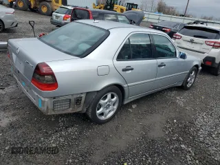 2000 Mercedes-Benz C 230 Kompressor with VIN WDBHA24G4YA844257, listed as a Copart auction lot 44224395 with Not Provided miles and Salvage Title. Bid and sale history available at carsss.com. Image 3.