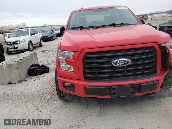 2017 Ford F-150 XL with VIN 1FTEW1EF8HKC90835, listed as a Copart auction lot 50335255 with 353,972 mi miles and Salvage Title. Bid and sale history available at carsss.com. Image 10.