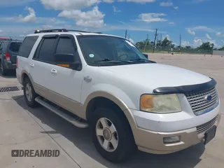 2006 Ford Expedition Eddie Bauer with VIN 1FMPU17576LB01047, listed as a IAAI auction lot 42592860 with 117,869 mi miles and . Bid and sale history available at DreamBid. Image 1.