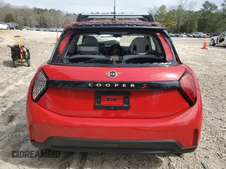 2025 MINI Hardtop Cooper S with VIN WMW23GD00S2W15493, listed as a Copart auction lot 48223195 with 181 mi miles and Salvage Title. Bid and sale history available at DreamBid. Image 6.
