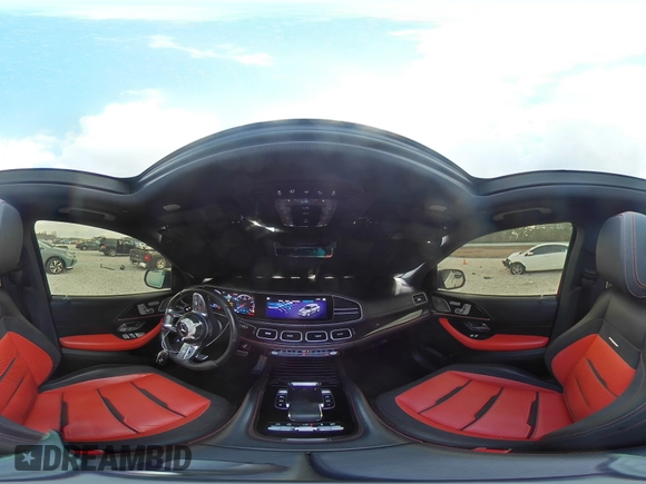 2021 Mercedes-Benz GLE 53 AMG with VIN 4JGFB6BB0MA442164, listed as a Copart auction lot 42357015 with 72,364 mi miles and Salvage title. Bid and sale history available at DreamBid. Image 16.